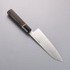 Seisuke Swedish Steel-stn Santoku 180mm Burned Chestnuts Handle - Japanny - Best Japanese Knife