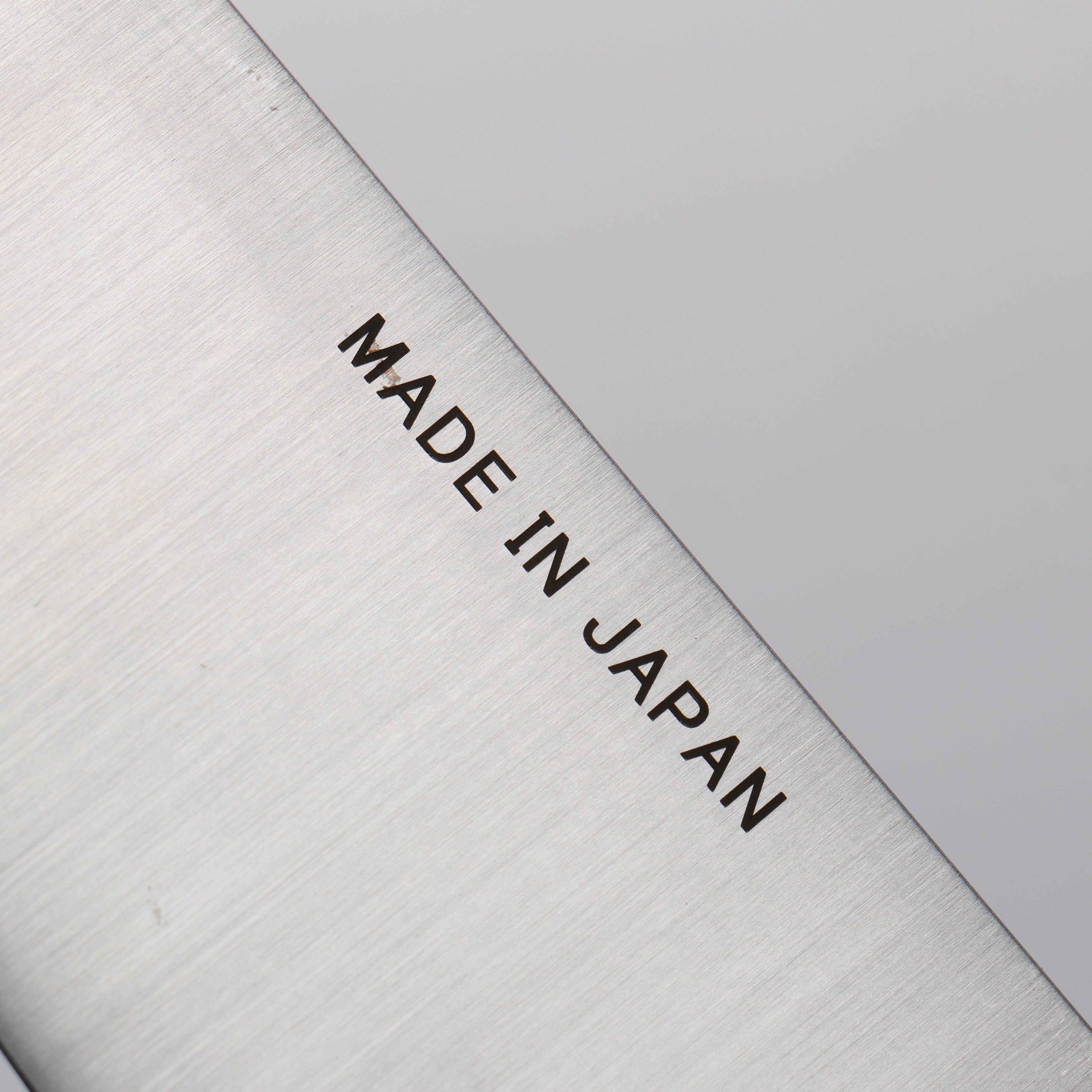 Seisuke Swedish Steel-stn Santoku 180mm Burnt Chestnut Handle - Japanny - Best Japanese Knife