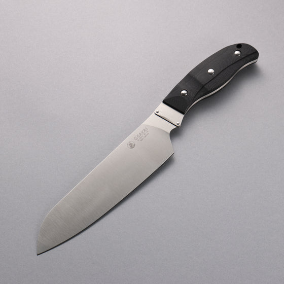 G.Sakai VG10 Santoku  165mm G-10 (Black) Handle - Japanny - Best Japanese Knife