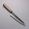 Oul Blue Super Black Nashiji Gyuto  210mm Oak Handle - Japanny - Best Japanese Knife