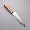 Sakai Takayuki VG10 33 Layer Damascus Gyuto 210mm Live oak Lacquered (Seiren) Handle - Japanny - Best Japanese Knife