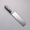 Seisuke VG10 8 Layer Damascus Migaki Finished Nakiri 165mm Black Pakka wood Handle - Japanny - Best Japanese Knife