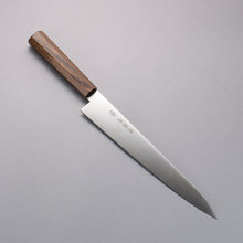  Kanetsune Ichizu VG10 Sujihiki 240mm Brown Pakka wood Handle - Japanny - Best Japanese Knife