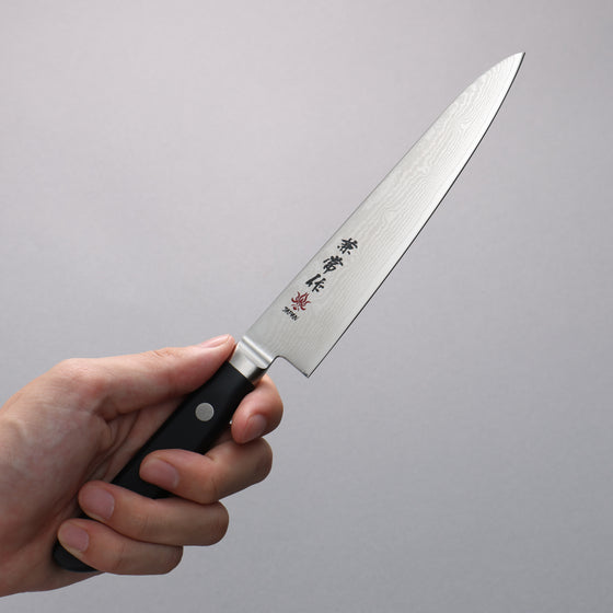 Kanetsune VG10 33 Layer Damascus Petty-Utility 150mm Plastic Handle - Japanny - Best Japanese Knife