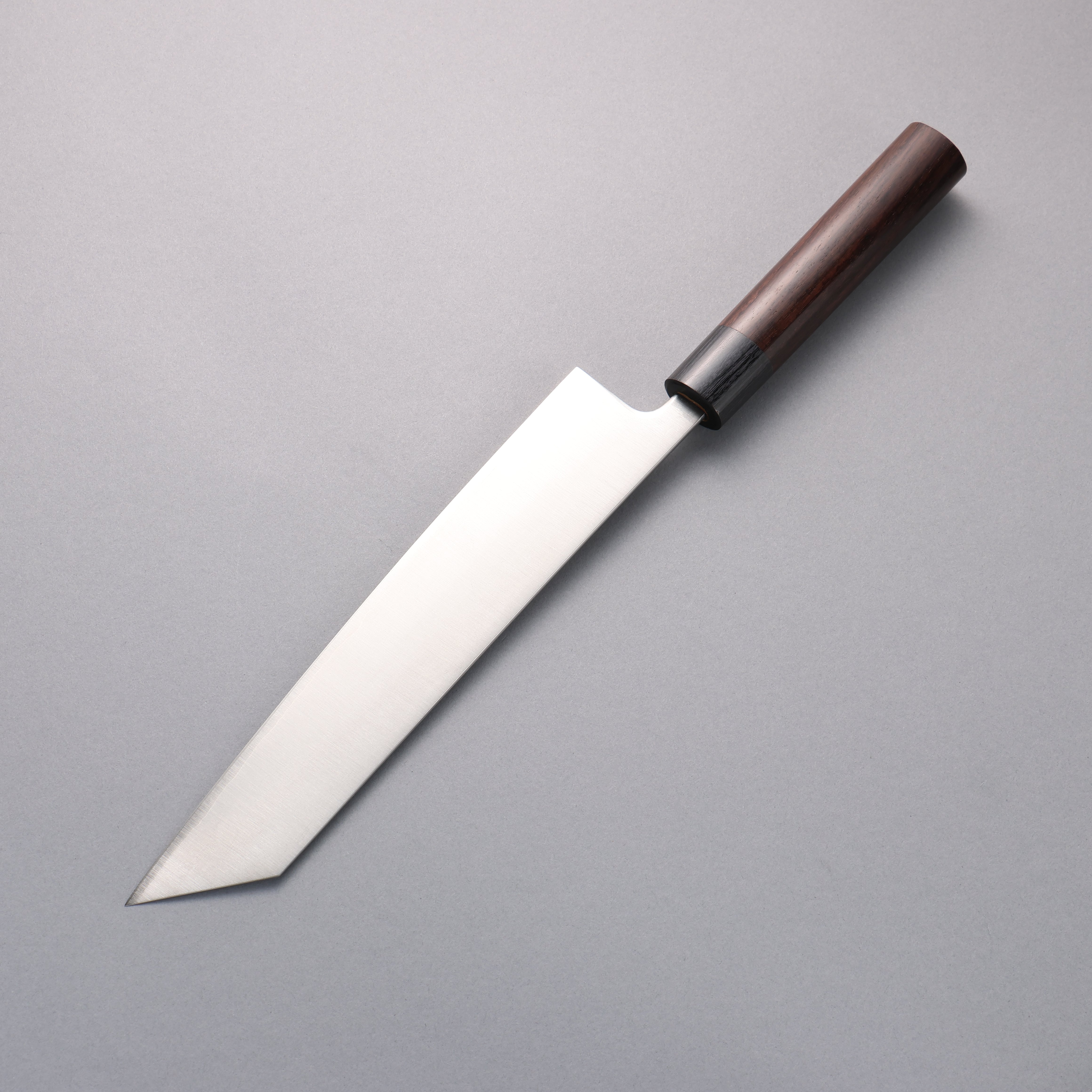 Seisuke SRS13 Migaki Finished Kiritsuke Gyuto  240mm Rosewood (Ferrule: Black Pakka Wood) Handle - Japanny - Best Japanese Knife