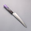 Sakai Takayuki Rinnou VG10 33 Layer Damascus Petty-Utility 180mm Purple Lacquered Handle - Japanny - Best Japanese Knife