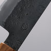 Tomoe Hozan White Steel No.2 Black Finished Gyuto  210mm Olive Tree and Black Resin Handle - Japanny - Best Japanese Knife