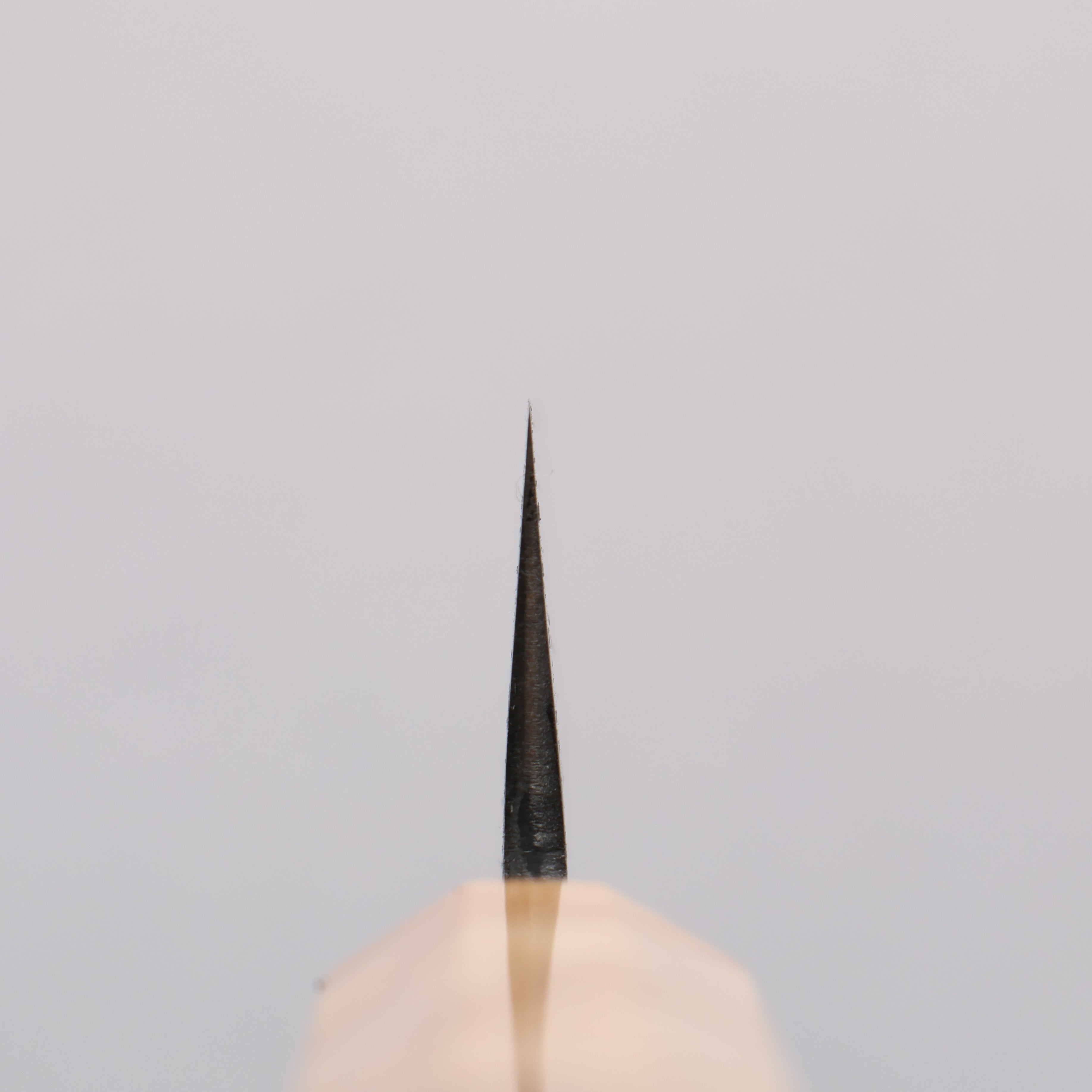 Hozantomoe White Steel No.2 Black Finished Petty-Utility 135mm Olive Tree and Black Resin Handle - Japanny - Best Japanese Knife