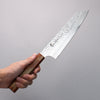 Sakai Takayuki VG10 33 Layer Damascus Kengata Gyuto 190mm Live oak Lacquered (Seiren) Handle - Japanny - Best Japanese Knife