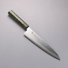  Sakai Takayuki VG10 33 Layer Damascus Gyuto 210mm Stabilized wood Handle - Japanny - Best Japanese Knife