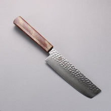  Sakai Takayuki VG10 33 Layer Damascus Nakiri 160mm Live oak Lacquered (Seiren) Handle - Japanny - Best Japanese Knife