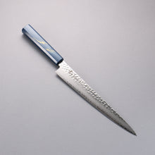  Sakai Takayuki VG10 33 Layer Damascus Sujihiki 240mm Live oak Lacquered (Saiseki) Handle - Japanny - Best Japanese Knife