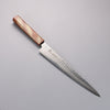 Sakai Takayuki VG10 33 Layer Damascus Sujihiki 240mm Live oak Lacquered (Seiren) Handle - Japanny - Best Japanese Knife