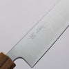 Seisuke Silver Steel No.3 Migaki Polish Finish Petty-Utility  150mm White Oak Handle - Japanny - Best Japanese Knife