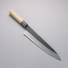 Kikuzuki White Steel No.2 Black Finished Gyuto 270mm Magnolia Handle - Japanny - Best Japanese Knife