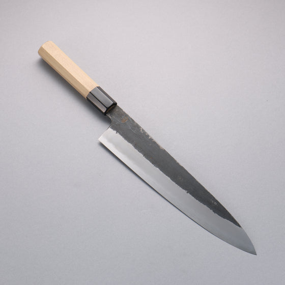 Kikuzuki White Steel No.2 Black Finished Gyuto 270mm Magnolia Handle - Japanny - Best Japanese Knife