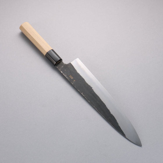 Kikuzuki White Steel No.2 Black Finished Gyuto 270mm Magnolia Handle - Japanny - Best Japanese Knife