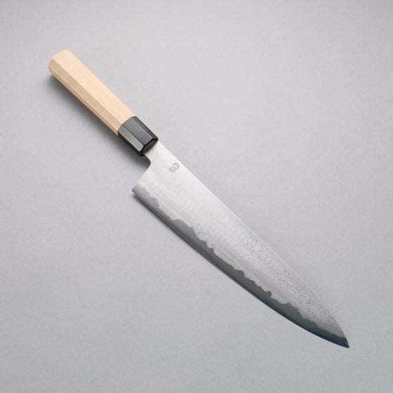 Kikuzuki Blue Steel No.1 Damascus Gyuto 270mm Magnolia Handle - Japanny - Best Japanese Knife