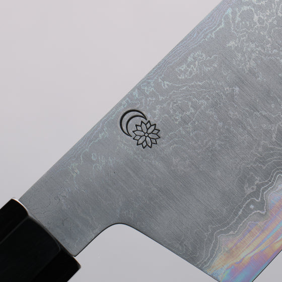 Kikuzuki Blue Steel No.1 Damascus Gyuto 270mm Magnolia Handle - Japanny - Best Japanese Knife