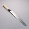 Kikuzuki Silver Steel No.3 Bokashi Kiritsuke Yanagiba  300mm Magnolia Handle - Japanny - Best Japanese Knife