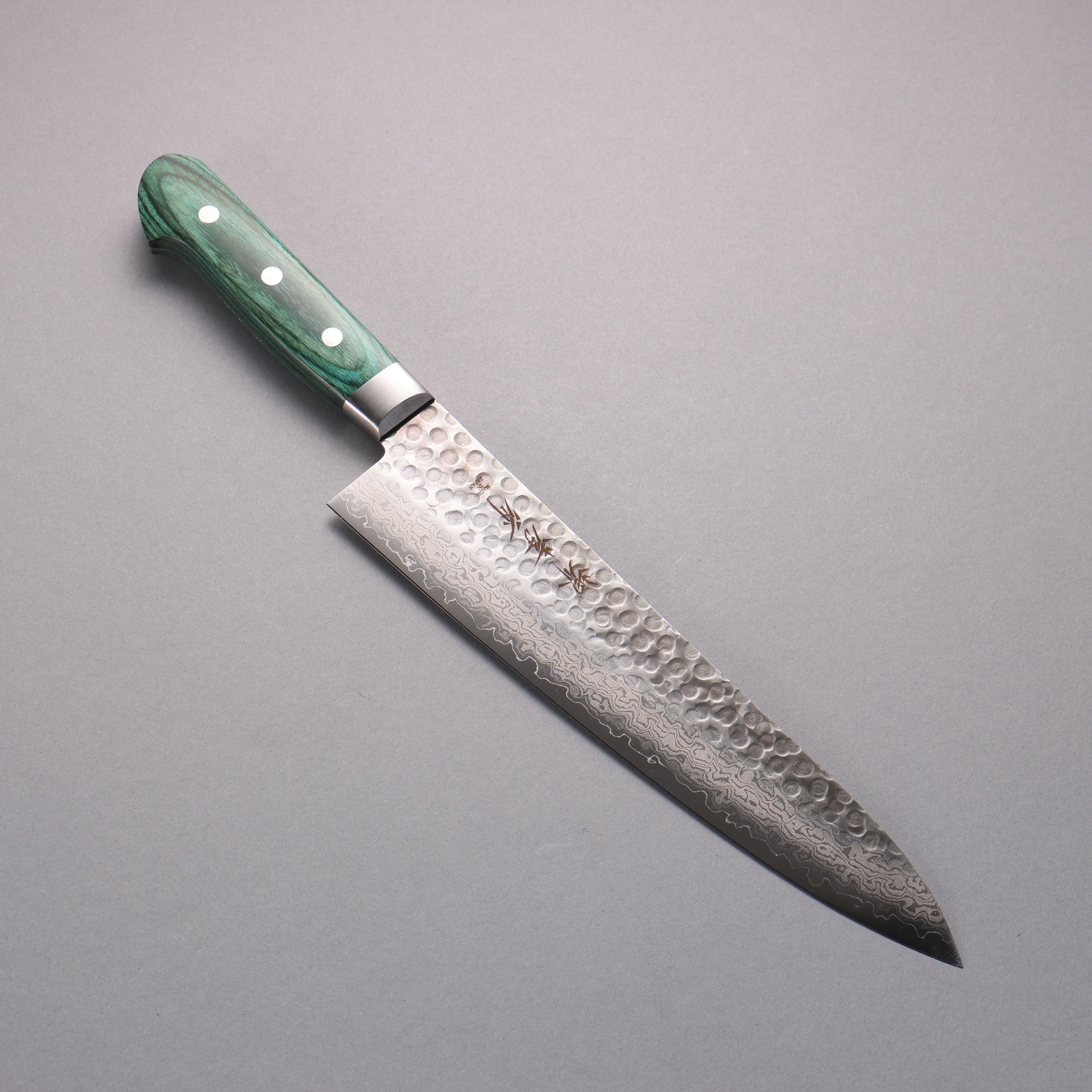包丁 さやか（SAYAKA 3 Layers Damascus Knife ） Amazon.com: Sakai Takayuki Hammered Damascus 33 Layer Vg-10