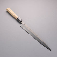  Kikuzuki White Steel No.2 Nashiji Yanagiba 240mm Magnolia Handle - Japanny - Best Japanese Knife