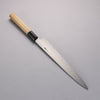 Kikuzuki White Steel No.2 Nashiji Yanagiba 270mm Magnolia Handle - Japanny - Best Japanese Knife