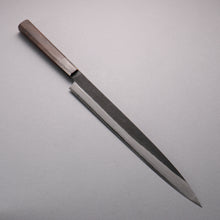  Nao Yamamoto Blue Steel No.2 Kurouchi Damascus Yanagiba  300mm Walnut Handle - Japanny - Best Japanese Knife