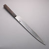 Nao Yamamoto Blue Steel No.2 Kurouchi Damascus Yanagiba  300mm Walnut Handle - Japanny - Best Japanese Knife