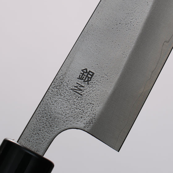 Nao Yamamoto Silver Steel No.3 Nashiji Petty-Utility  160mm Walnut Handle - Japanny - Best Japanese Knife