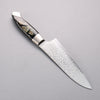 Kajin ZDP189 Damascus Migaki Finished Santoku  165mm Abalone Inlay Handle - Japanny - Best Japanese Knife