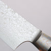 Kajin ZDP189 Damascus Migaki Finished Santoku  165mm Abalone Inlay Handle - Japanny - Best Japanese Knife