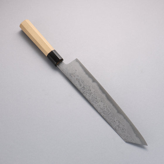 Kikuzuki Blue Steel No.1 Damascus Kiritsuke Gyuto 270mm Magnolia Handle - Japanny - Best Japanese Knife