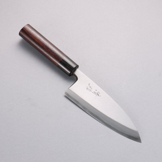 Seisuke Blue Steel Kasumitogi Deba 150mm Rosewood Handle - Japanny - Best Japanese Knife