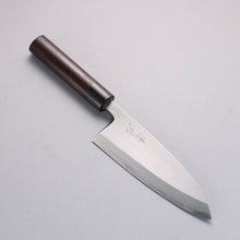  Seisuke Blue Steel Kasumitogi Deba 165mm Rosewood Handle - Japanny - Best Japanese Knife