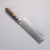 Kunihira Sairyu VG10 Damascus Nakiri  165mm Scotch Pakka wood Handle - Japanny - Best Japanese Knife