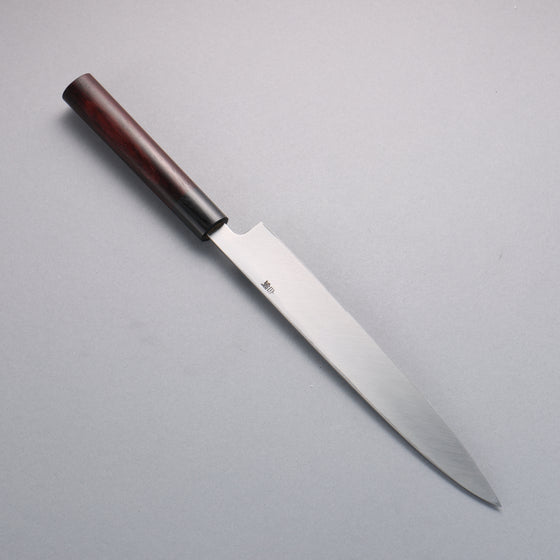 Seisuke White Steel Kasumitogi Yanagiba 240mm Rosewood Handle - Japanny - Best Japanese Knife