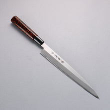  Sakai Takayuki Shikisai Kincha INOX Yanagiba Lacquered Handle with Sheath - Japanny - Best Japanese Knife