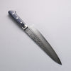 Seisuke VG10 33 Layer Hammered Damascus Gyuto  210mm Navy blue Pakka wood Handle - Japanny - Best Japanese Knife