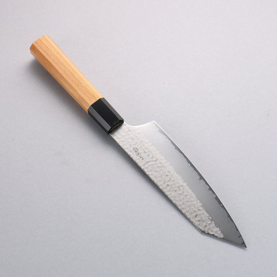 Sakai Takayuki VG5 Hammered Bunka  170mm Magnolia  (Ferrule: Black Plastic) Handle Kataoka - Japanny - Best Japanese Knife