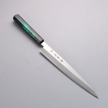  Sakai Takayuki Yanagiba Knife World Sushi Skills Institute Special Edition Green - Japanny - Best Japanese Knife