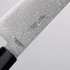 Toshitaka Seisuke VG10 65 Layer Damascus Santoku  180mm Ebony (Maple Ring and Water Buffalo Ferrule) Handle - Japanny - Best Japanese Knife