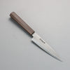 Sakai Takayuki Sanpou White Steel No.2 Matte Petty-Utility  150mm Wenge Handle - Japanny - Best Japanese Knife