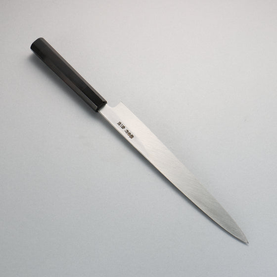 Sakai Takayuki Byakko White Steel No.1 Yanagiba Ebony Wood Handle - Japanny - Best Japanese Knife