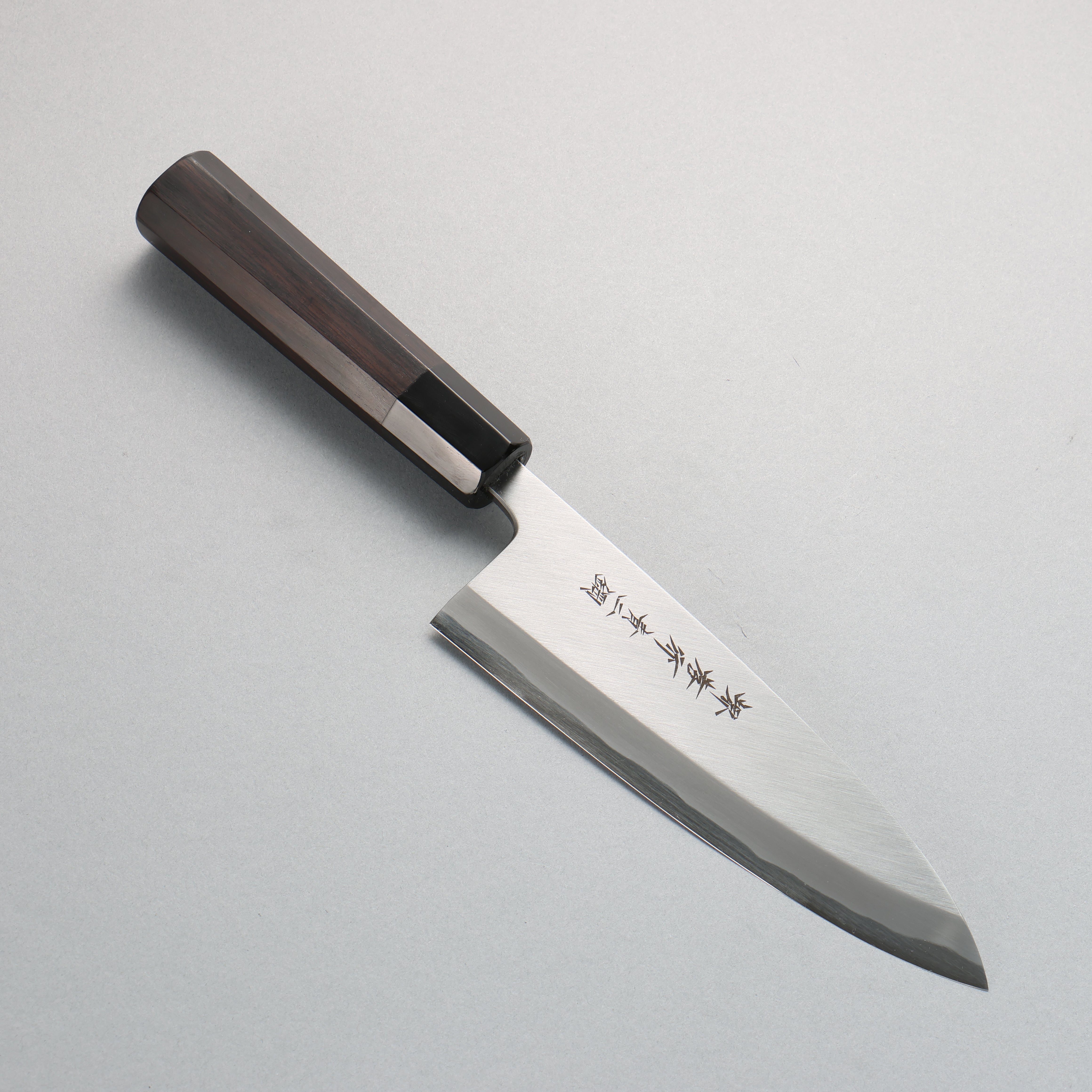 Sakai Takayuki 15cm。 ブルーアイアン ペティナイフ Sakai Takayuki Blue Steel No.2 Deba Ebony Wood Handle