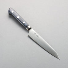  Seisuke Seiten Molybdenum Kiritsuke Petty-Utility  145mm Navy blue Pakka wood Handle - Japanny - Best Japanese Knife