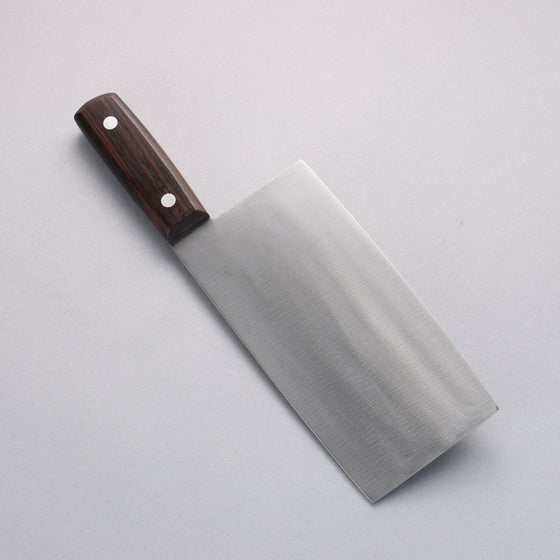 Seisuke Whole steel
 Chinese Cleaver  180mm Shitan Handle - Japanny - Best Japanese Knife