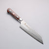 Sakai Takayuki VG10 33 Layer Damascus Kiritsuke Gyuto 190mm Mahogany Pakka wood Handle - Japanny - Best Japanese Knife