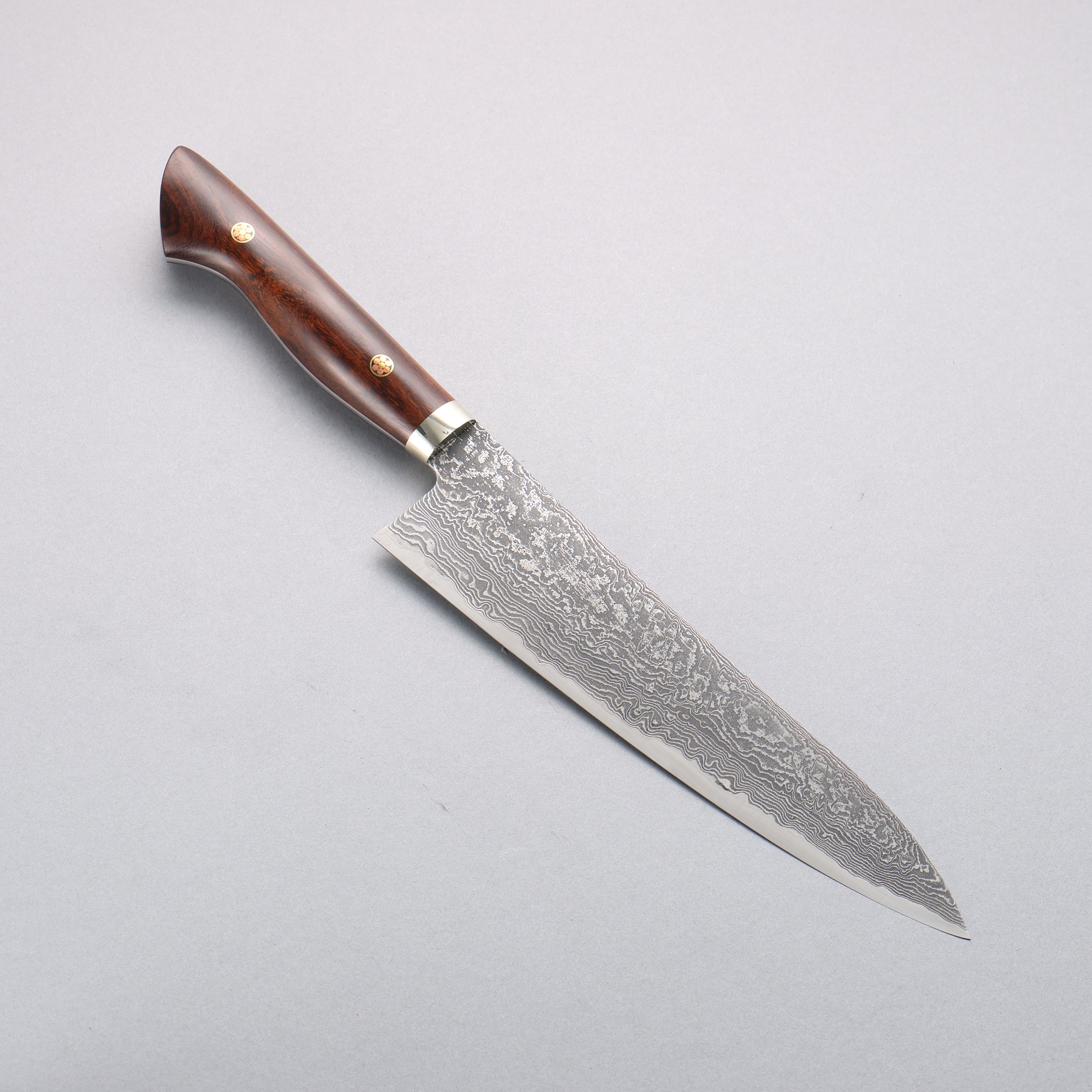 Shigeki Tanaka SG2 Damascus Gyuto 210mm Ironwood Handle - Japanny - Best Japanese Knife