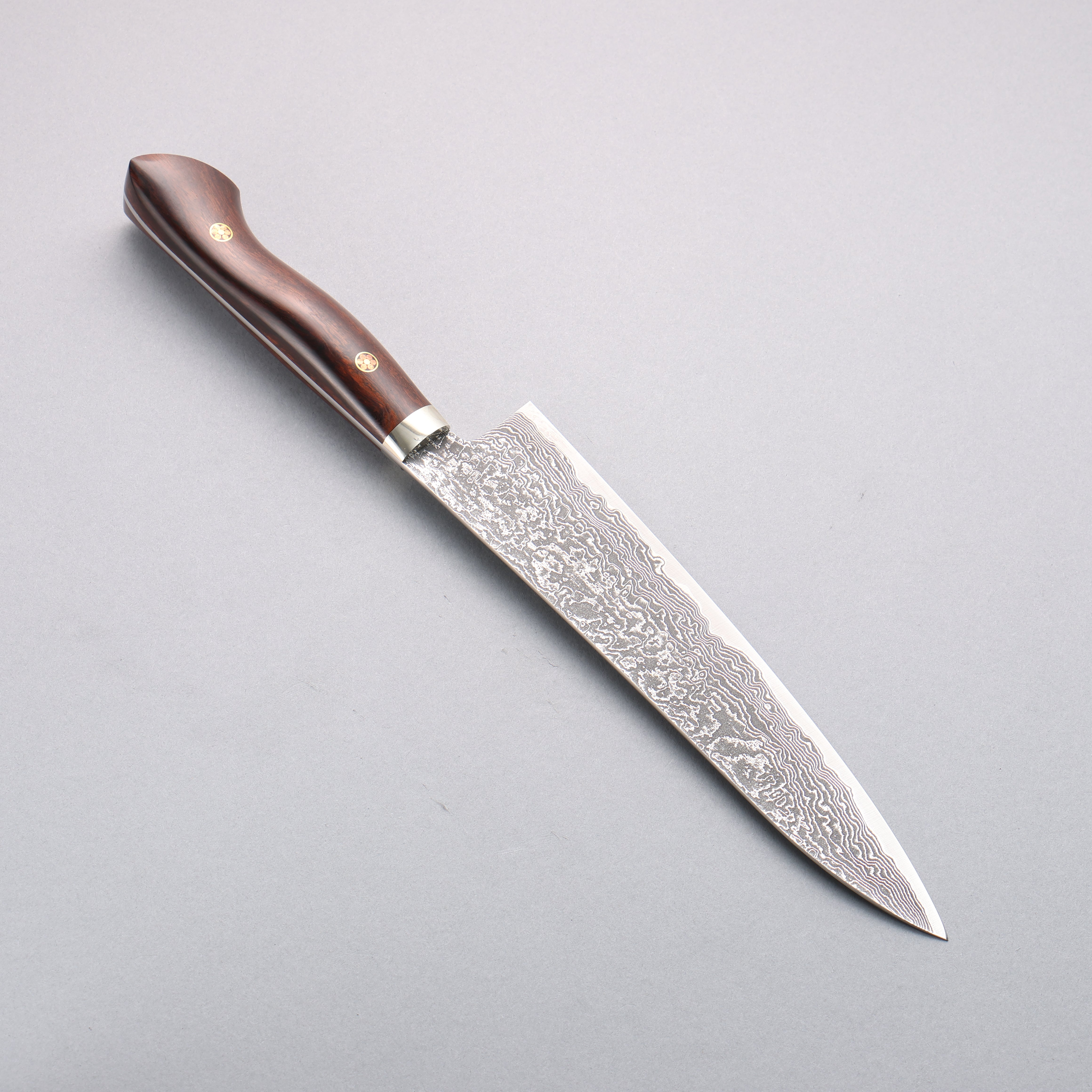 Shigeki Tanaka SG2 Damascus Gyuto 210mm Ironwood Handle - Japanny - Best Japanese Knife